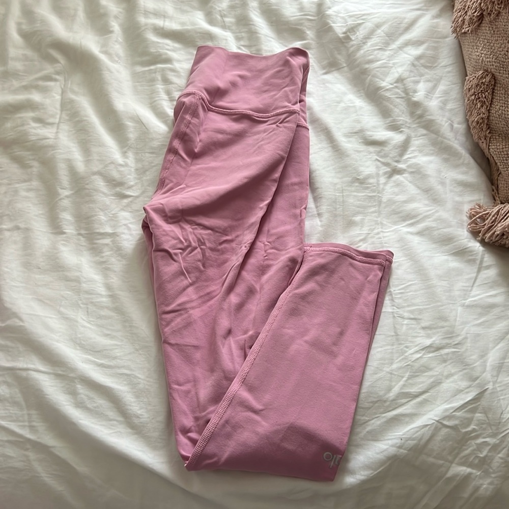 Alo Airbrush Pink Leggings